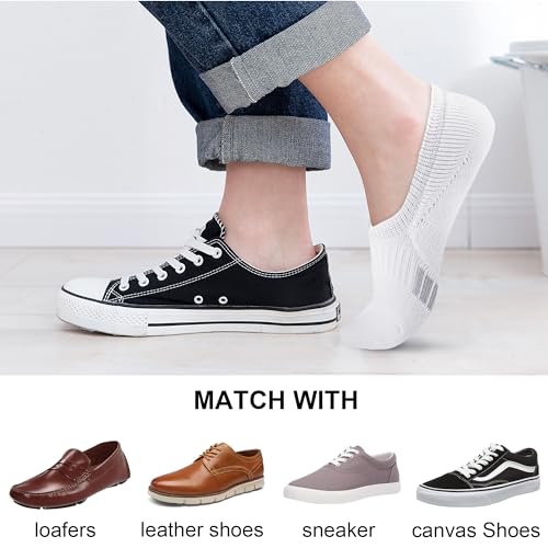 Image of Gonii Womens No Show Socks Athletic Ankle Socks Cushioned Running Low Cut