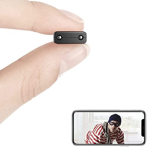 Small Spy Camera Hidden Camera WiFi,Rettru XD-Pro Mini Secret Camera Smallest IP Home Security Nanny Cam with Motion Detection,Cloud Storage,Live Remote Monitoring for iOS/Android Phone APP & Win PC