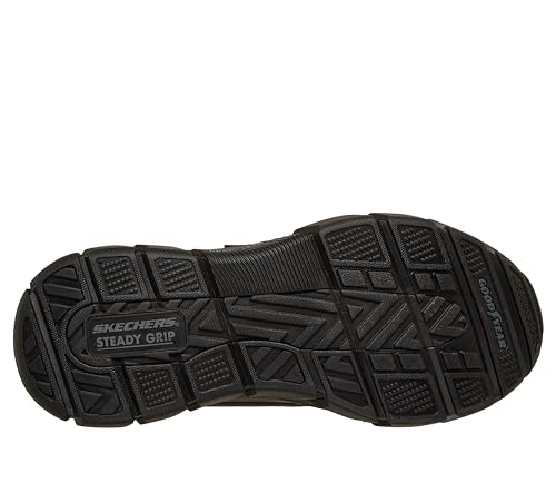 Skechers Skechers Men's RESPECTED-Langdon Rain Boot, Black, 11
