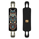 Centrano Unisex – Erwachsene Hydroponic Longboard Deck, Mehrfarbig, 39.25