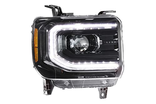 Morimoto XB LED Headlight Housing Upgrade, Fits 2014-2018 GMC Sierra, Plug and Play Replacement, DOT Approved LED Assembly with Switchback Sequential Turn Signals Pair of Headlights (LF544) - Thumbnail 3