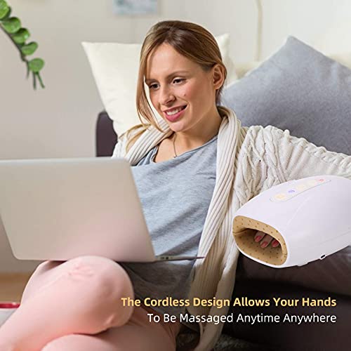 Ilmbvm Electric Hand Massager With Air Compression And Heat,Mothers Day Gifts For Mom, Cordless Hand Finger Massage Machine For Arthritis Finger Numbness Pain Relief Carpal Tunnel… #TOP5