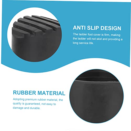 Hoement Protetores De Manga Antiderrapantes Para Escada 2 Peças Acessórios Para Escada Almofada Para
