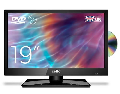 Cello C1920F 19 inch LED TV/DVD Freeview HD with Satellite Receiver Made In The UK