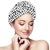 Langlebig und weich. 100 % superfeines Verbundfasermaterial mit einem Knopf zum Sichern Ihrer Badetücher, Ihr Haar wird beim Baden nicht verrutschen. Sehr einfache Handhabung.