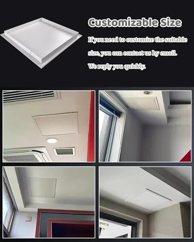 Panneau d'accès de plafond en aluminium avec trappe d'inspection robuste - 3