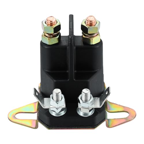 Mtsooning 117-1197 Starter Solenoid 12V 4 Terminal Lawn Mower Compatible with Exmark Zero Turn Parts ss5000 z4200 ss4225 ss4235,Replace Part Number784-1221-210,E513075,1-513075