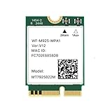 Prise en charge des fréquences étendues : la carte réseau sans fil MT7925 offre une compatibilité avec les fréquences WiFi de 2,4 g et 5 g, assurant une connectivité fiable sur différents réseaux.