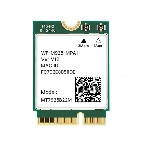 WiFi 7 MT7925 carte réseau tri bande 6 GHz pour Windows 11