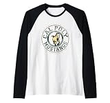 Cal Poly Mustangs Showtime Logo Officially Licensed Raglan Baseball Tee
