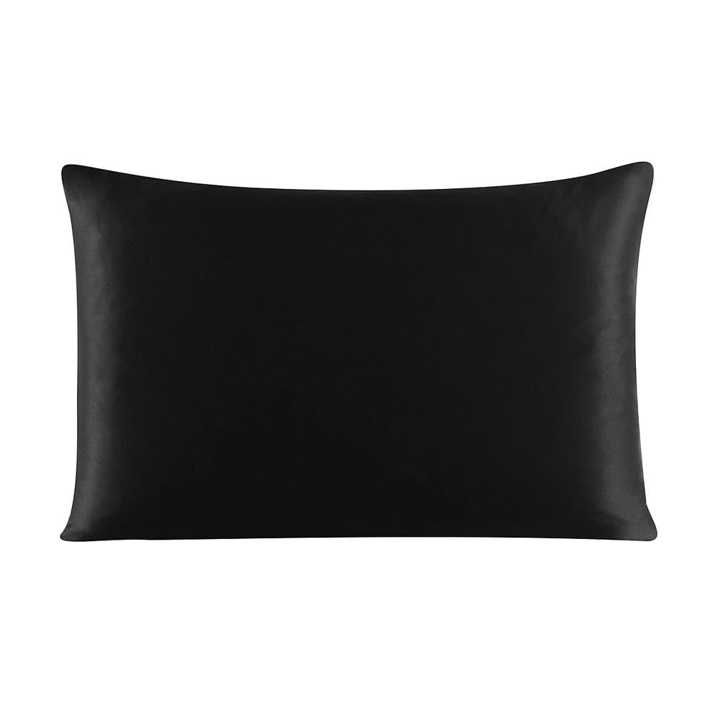 Funda de Almohada de Seda Pura con Cremallera, 25MM, 1 Unidad, Funda de Almohada de Seda Natural de Morera, Funda de Almohada Individual
