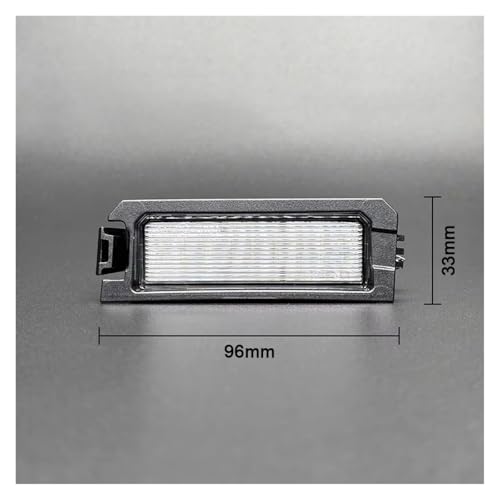 Lámpara matrícula trasera Luces De LED para solucionar la luz fundida de tu Kia 2017 2018 3