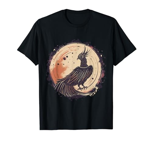 Disfraz mítico de Phoenix Space Firebird Fantasy Bird Outfit Camiseta