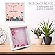 DODUOS Bilderrahmen zum Befüllen Klein, 8-in-1 3D Fotorahmen Shadow Box Frame, 22*22*4.5cm Weiß Bilderrahmen Tief zum Befüllen Hochzeit mit Glas, für Hochzeiten Geburtstage Blumen Tickets Souvenirs