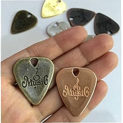 PULABO Lot de 5 médiators pour guitare électrique, guitare électrique, médiators, ukulélé, doigts pour guitare basse… - Les Beatles, Paul McCartney, John Lennon, RIngo Starr, George Harrison PULABO Lot de 5 médiators pour guitare électrique, guitare électrique, médiators, ukulélé, doigts pour guitare basse… – Image 7