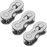 Ancable 11 Speed Kette 3 paar für Fahrrad, Kettenschloss Fahrradkette Fahrrad Missing Link Kette(3 Stück)