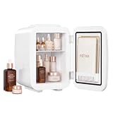 SONGMICS Mini Fridge 4L/6 Can, Portable Small Fridge Mini Cooler & Warmer