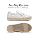 DREAM PAIRS Kid Boys Girls Sneakers Canvas Espadrille Lace Up Walking Casual Shoes,Size 12 Little Kid,Silver,KKUMFN2507