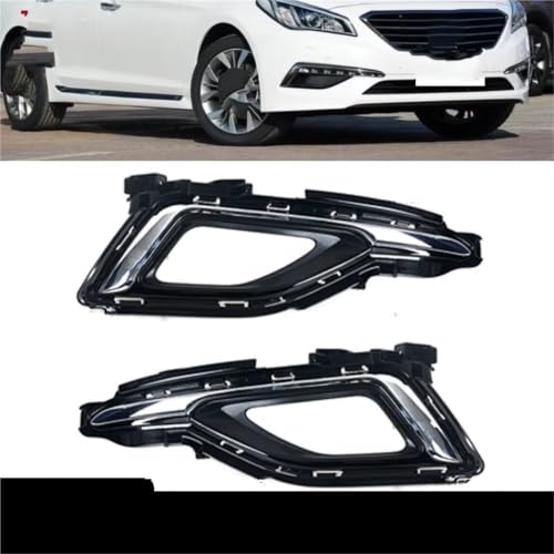 Cubierta de luz antiniebla para Hyundai Sonata 9 2015-2017 4