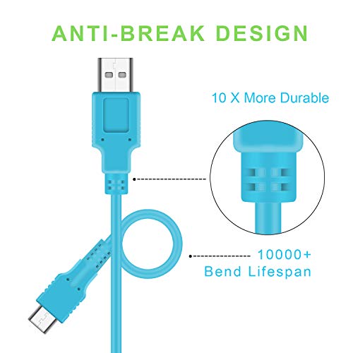 Heatfun Usb C Charger For Nintendo Switch, Fast Charging Cable For Nintendo Switch, Macbook, Pixel C, Lg Nexus 5X G5, Nexus 6P/P9 Plus, One Plus 2, Sony Xz And More - Blue (4.92Ft) #TOP2