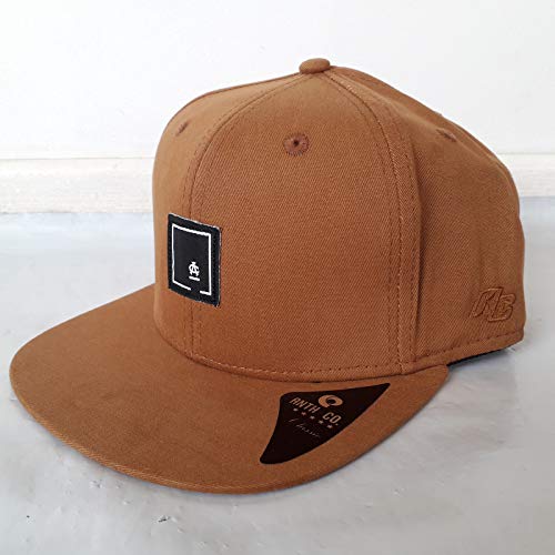 Boné Fitão Strapback Anth Co Skate Aba Reta Sute Tamanho:Único;Cor:Marrom