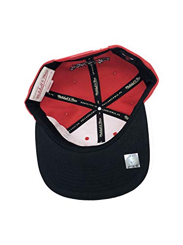 Gorra Snapback Chicago Bulls Roja Mitchel & Ness miniatura 4