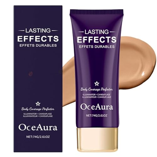 All Over Complexion Perfector, Body Coverage Perfector, Tattoo Cover Up Makeup Waterproof, Transfer-Resistant Body Makeup, 7.4 g 2.61 Oz (natural color)