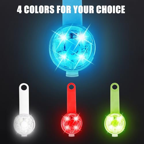 4 Stück Sicherheit Haustier Lichter: Sicherheits LED Blinklicht USB Wiederaufladbar mit 3 Blinkmodis, Wasserdichte LED Licht Leuchtanhänger für Hunde Katzen nächtliche Nachtspaziergänge Camping