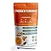 FoodPURA 135g Ginger & Turmeric Shot Drink Powder 135 Servings with Orange Cayenne Black Pepper Vitamin C & Zinc 100% RDA Natural Supplement No Added Sugar Immunity Energy & Inflammation Support