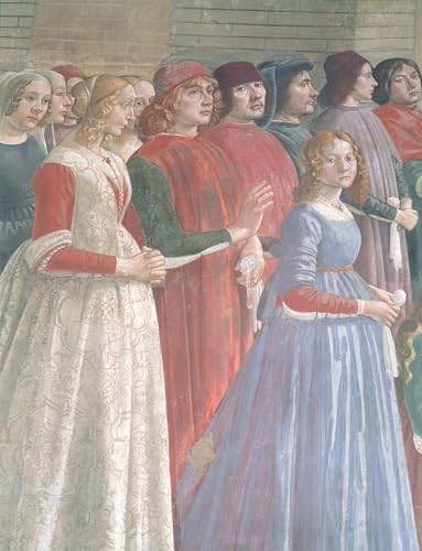 Tableau Badauds florentins Domenico Ghirlandaio affiche impression art toile 60x90cm