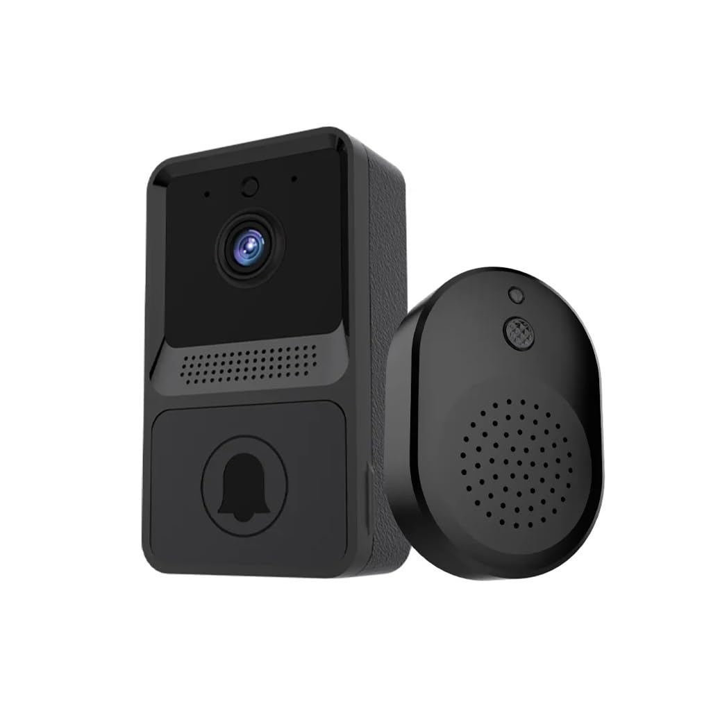 MOBYGKFY Video Intercom Doorbell Camera Outdoor Door Bell Battery Powered Smart