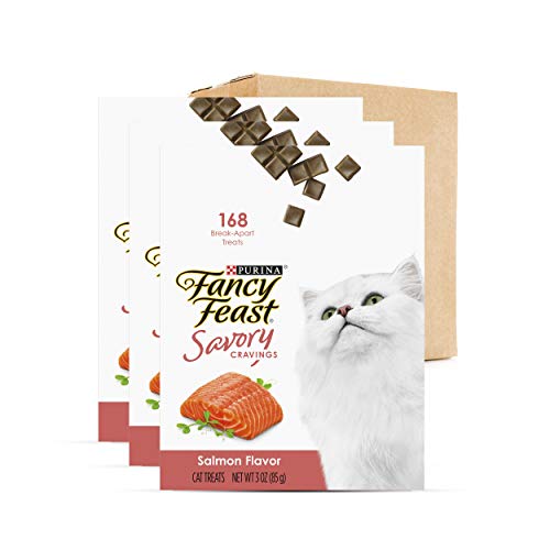 Purina Fancy Feast Limited Ingredient Cat Treats, Savory Cravings Salmon Flavor - 9 oz. Box - image 1