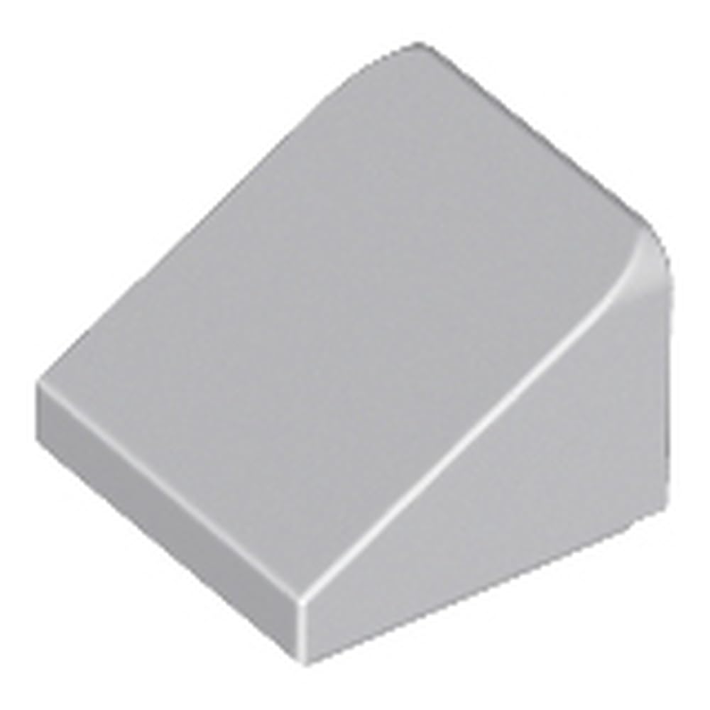 LEGO Building Blocks Slope 30 Degrees, 1 x 1 x 2/3, Part 54200, Choose Your Colour (Light Bluish Gray, 10, Bricks) โ image 1
