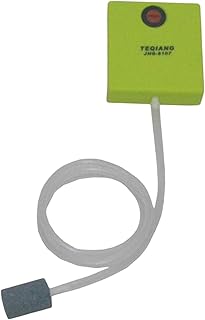 SM SunniMix Bomba de ar portátil para aquário, aerador silencioso para tanque de peixes, bomba de ar com acessórios, para pesca ao ar livre/tanque de peixes