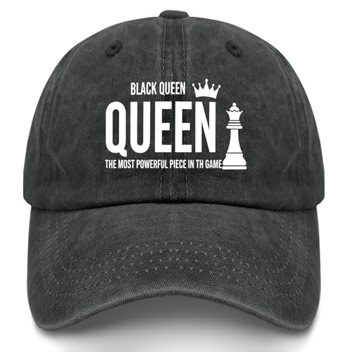 Black Queen The Most Powerful Piece in The Game Hat