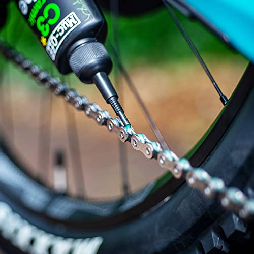 Muc Off C3 Ceramic Dry Chain Lube, 50 Milliliters - Premium Bike Chain Lubricant With Uv Tracer Dye - Formulated For Dry And Dusty Weather Conditions, Green #TOP5