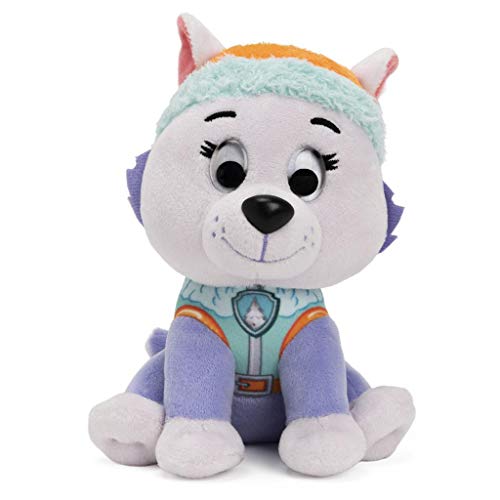 Dhe Gund Paw Patrol Plush Bundle Of 2, 6 Inch Skye In Aviator Pilot Uniform And Everest In Snow Rescue Uniform #TOP1