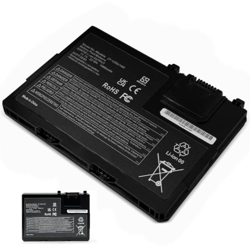Image of CF-VZSU1AW CF-VZSU1BW Laptop Battery for Panasonic ToughBook CF-33 CF33 CF-33MK1 Series, CF-VZSU1AR CF-VZSU1AJS Replacement Battery