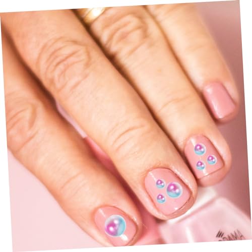 FOMIYES 4 Caixas De Flor De Ameixa Acessórios Para Arte Em Unhas Pequenas Pérolas Para Arte Em Unhas