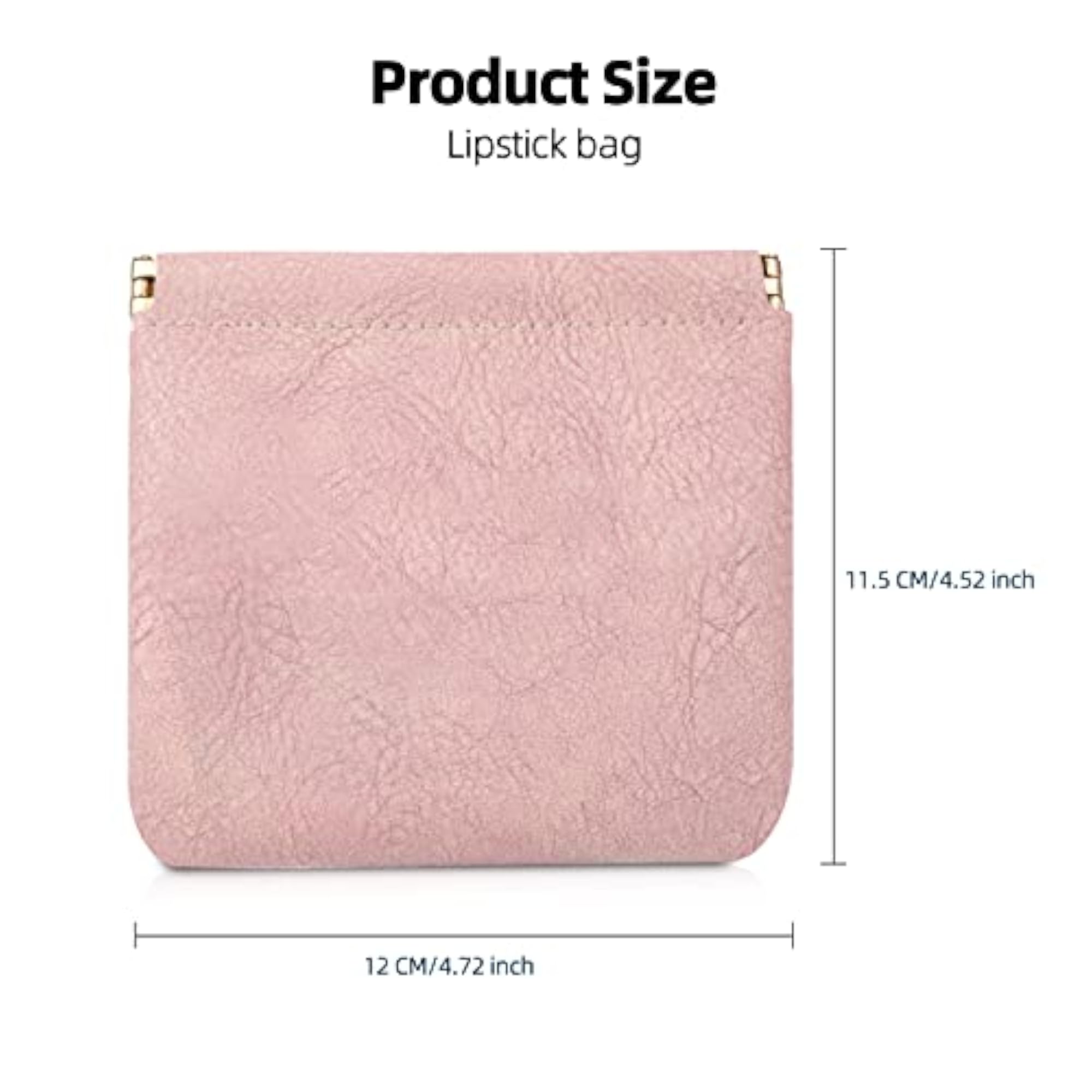 3PCS Mini Makeup Bag Small Lipstick Storage Pouch