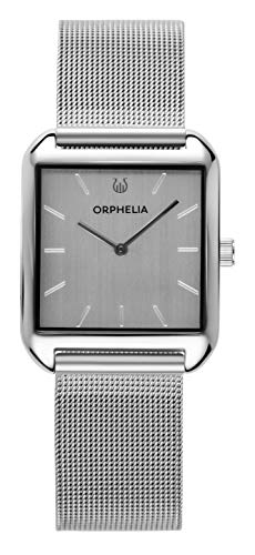 ORPHELIA Damen Analog Uhr Olivia mit Edelstahl Armband Silber Cover