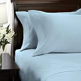 DIYHMH 1000-TC Pure Egyptian Cotton 6-Piece Queen Size Sheets Set Fits Upto 17" Deep Pocket Eco Frie