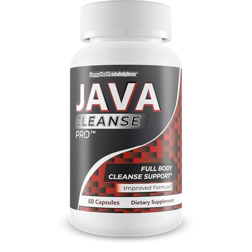 Java Cleanse Pro - Our Best Full Body Cleanse Support - Coffee Detox Cleanse Formula - Super Colon