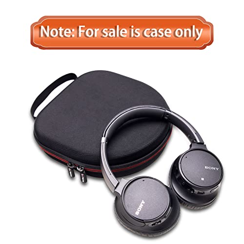 Image of LTGEM Case Compatible with Sony WH-CH720N / WH-CH520 / WHCH710N / WH-CH510 Noise Canceling Headphones Over The Ear Headset, Black+Blue