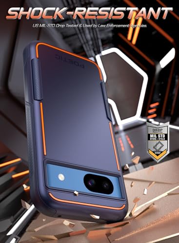 Coque robuste Pixel 8A 5G antichoc et fine double couche Poetic - 5