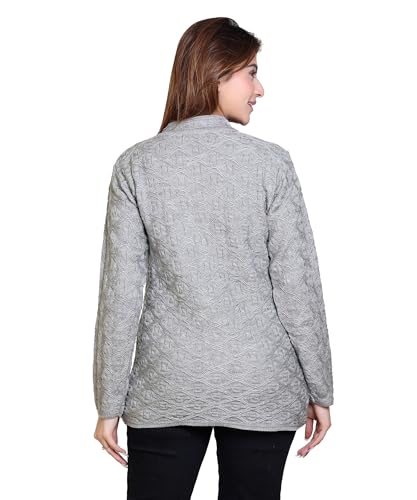 Image of Grand Line Winter wear Acrylic Lady Cardigan /Sweater for Casual and Evening outings