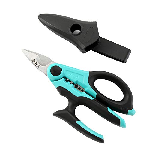 C.JET TOOL Tijeras Electricista Profesional, 170 mm/7