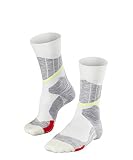 FALKE Herren Cross Country Skisocken SC1, halbhohe Kniestrümpfe mit Merinowolle, Langlauf Socken, extra leichte Polsterung, Schneewandern und Wintersport, 1 Paar, Weiß (Off-White 2040), Größe: 44-45