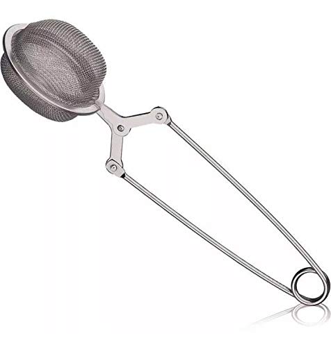 Infusor De Chá E Ervas Inox Peneira Coador Com Cabo - Wincy