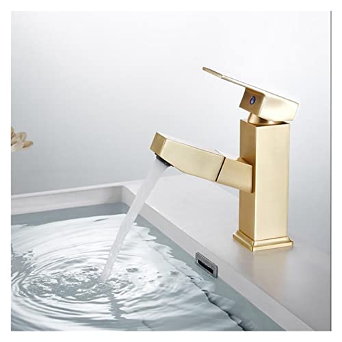 Robinet de lavabo à levier unique éliminant les projections d'eau grâce au bec haut